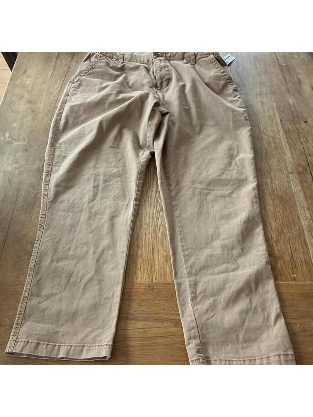 Old Navy Tan Pants Size Large Womens NWT - Picture 5 of 7